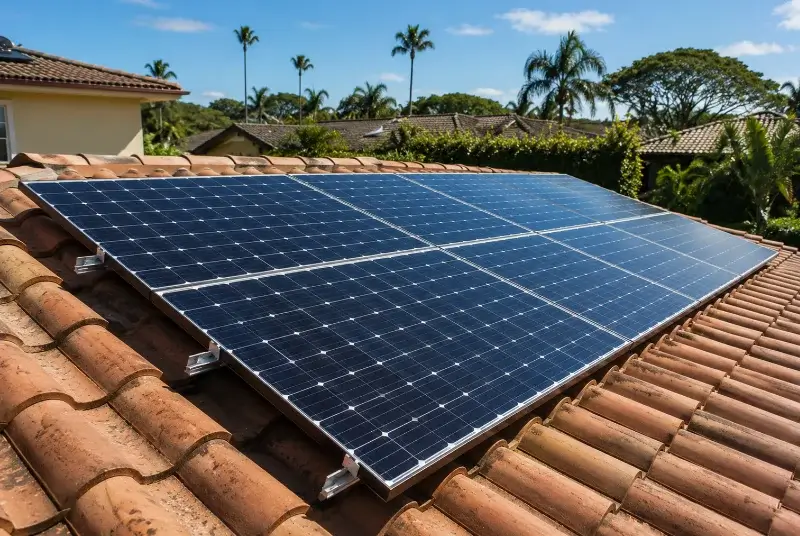 Installation de panneaux solaires à Fénols
